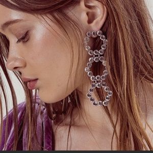 For Love And Lemons Silver Earrings